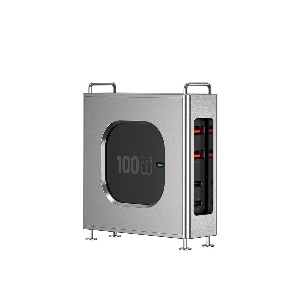 Wiwu Wi-G013 Warrior Serisi GaN Tech Hızlı Şarj Özellikli 100W Şarj Başlığı Wiwu Wi-G013 Warrior Serisi GaN Tech Hızlı Şarj Özellikli 100W Şarj Başlığı
